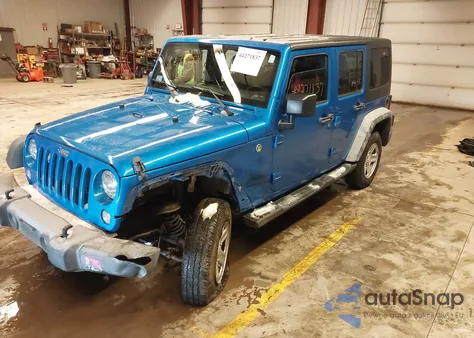 2016 Jeep Wrangler Unlimited Sport z USA, uszkodzony, nr VIN 1C4BJWDG4GL256084